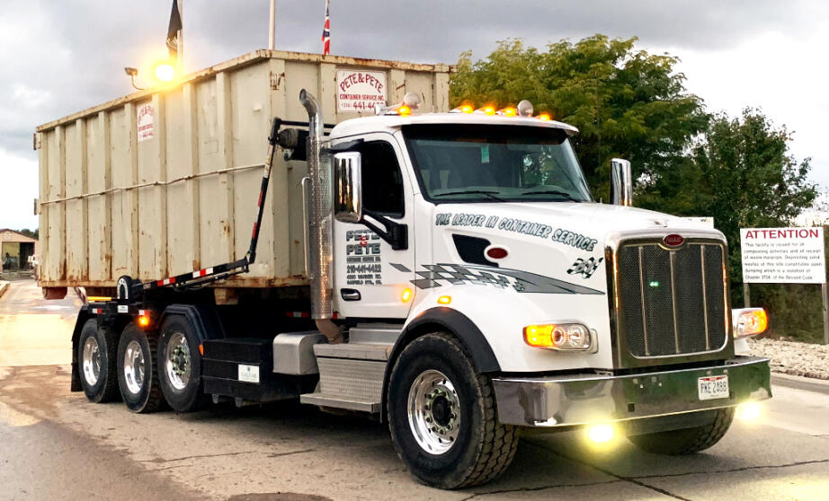 Pete & Pete Dumpster Rental truck