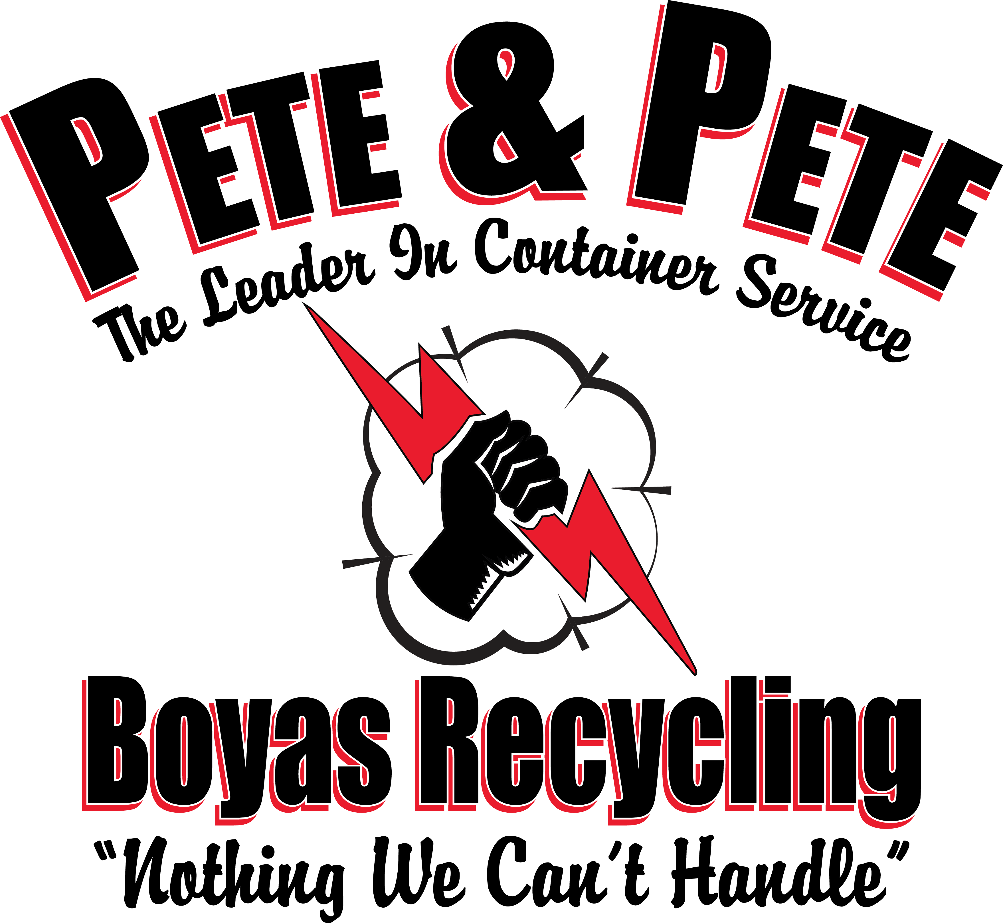 Pete & Pete logo, the leader in container services.