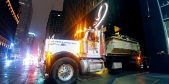 Dumpster services in Cleveland Ohio.