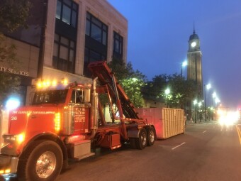 Roll-off Container service in Cleveland, Ohio.