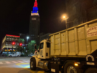 Pete & Pete dumpster services in Cleveland, Ohio.