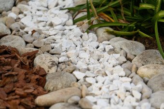 Landscaping stones sold by Boyas Recycling in Cleveland, Ohio